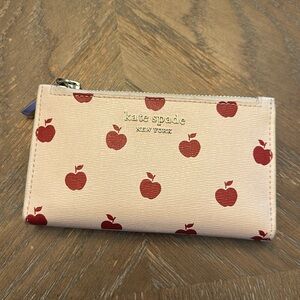 Spencer Apple Toss Small Slim Bifold Wallet